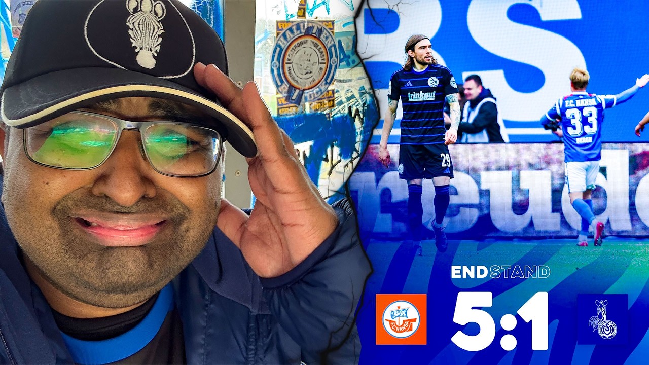 ERNEUTE AUSSWÄRTSSCHELLE FÜR DIE ZEBRAS! 😥🦓🤍💙 Hansa Rostock - MSV Duisburg 🔥✅ | STADIONVLOG 39