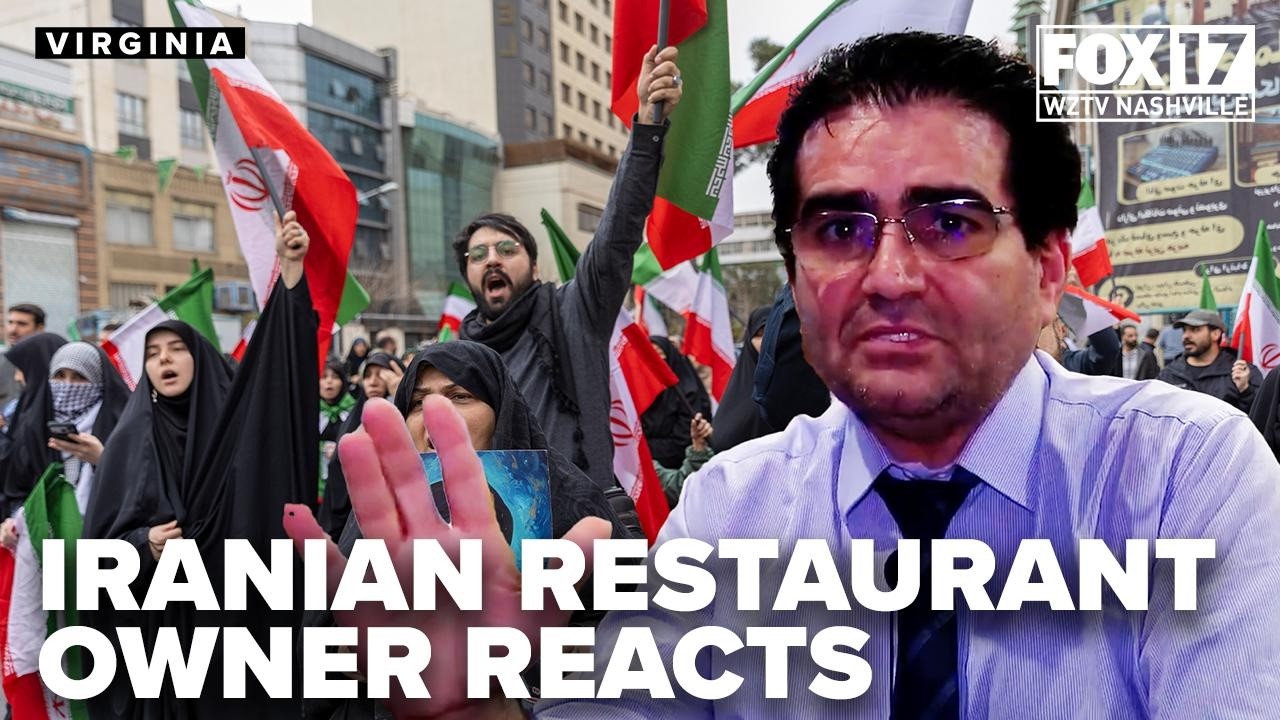 Iranian restaurant owner reacts to killing of Ayatollah Khamenei by US and Israeli forces