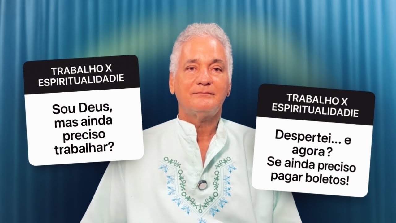 DESPERTAR X TRABALHO: Como conciliar espiritualidade e mundo material? | Satsang com Alexandre Magno