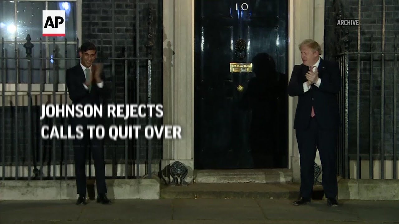British Prime Minister Boris Johnson fined for COVID breach