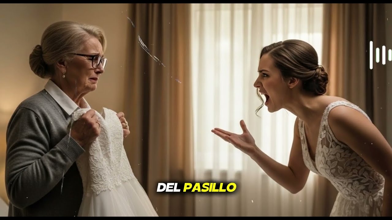 Mi nuera me humilló por el vestido que cosí; en la boda, al verme en el altar, se desmayó.