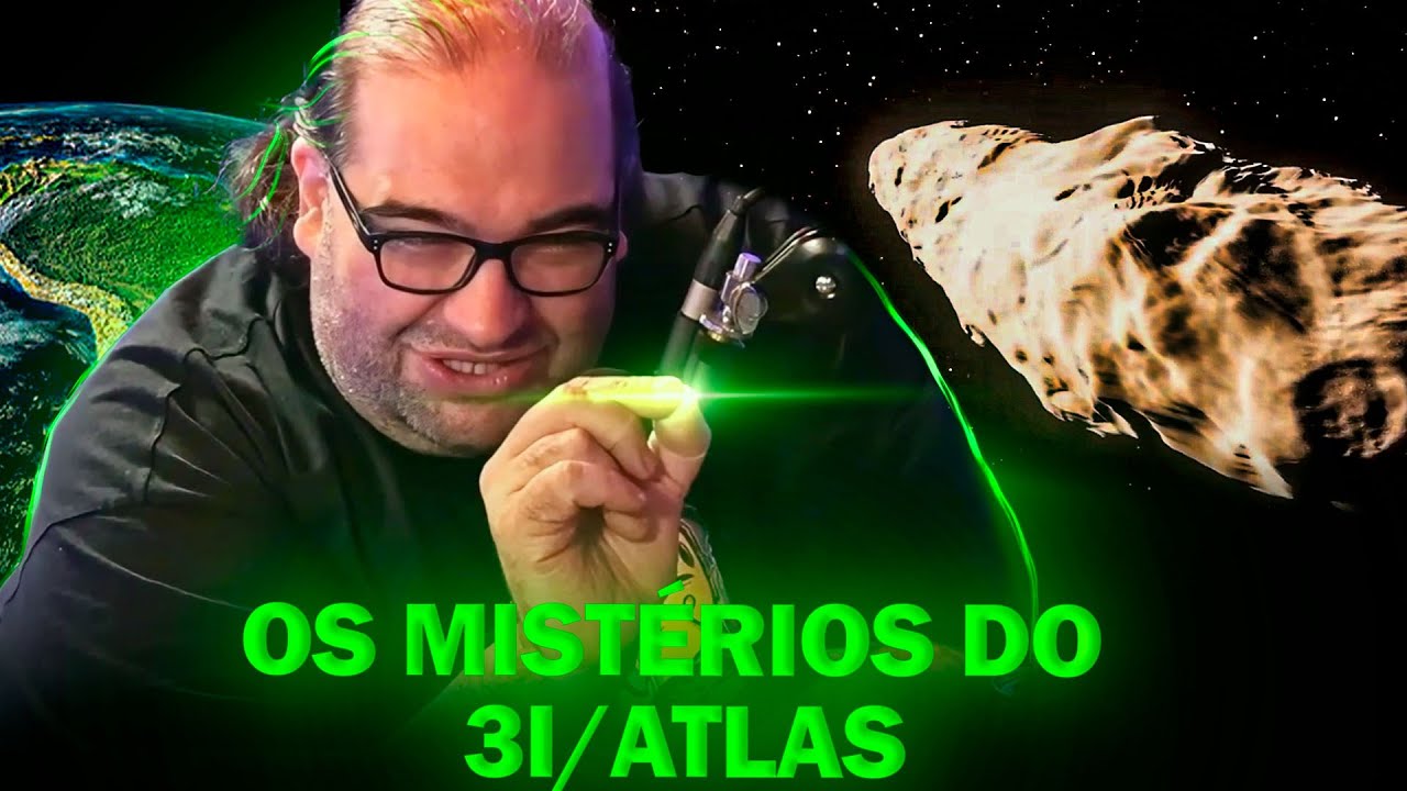 1 Hora de SERGIO SACANI Revelando os MIST&Eacute;RIOS do 3I/ATLAS