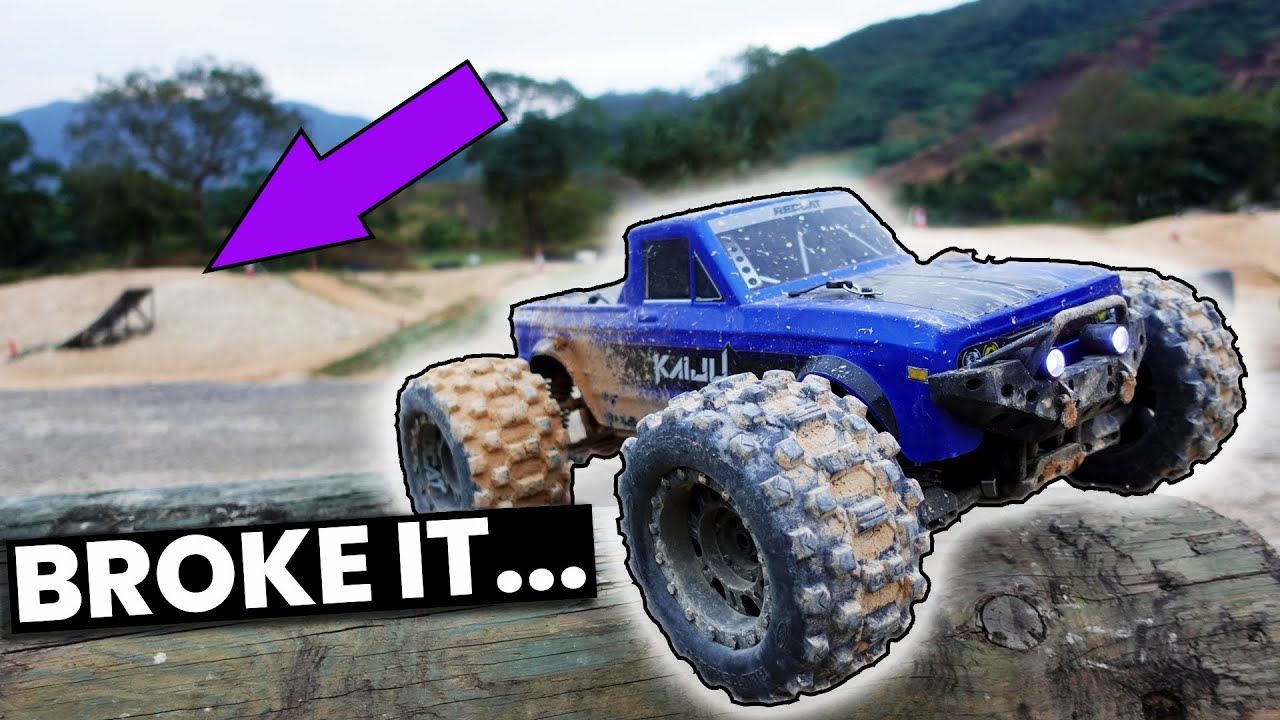 CAN the Redcat KAIJU REALLY handle 6S when BASHING? (Broke it...)