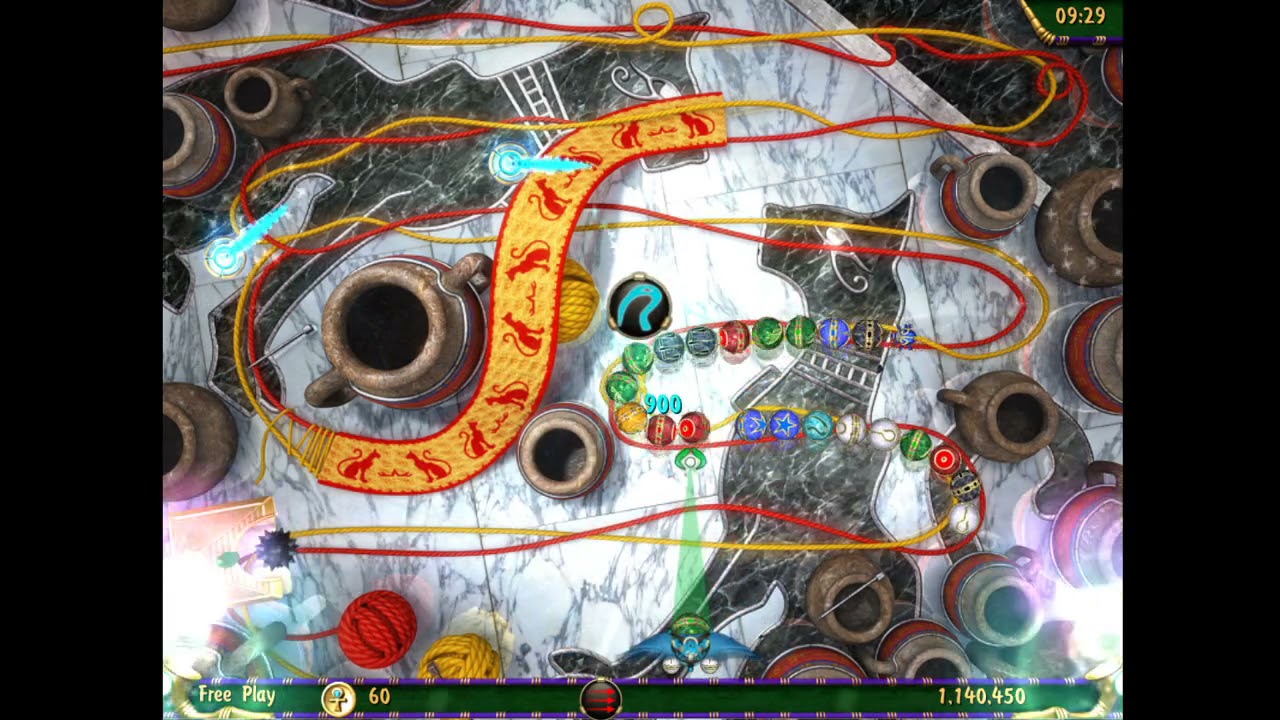 Luxor 3: survival, insane difficulty, 3.1 million points