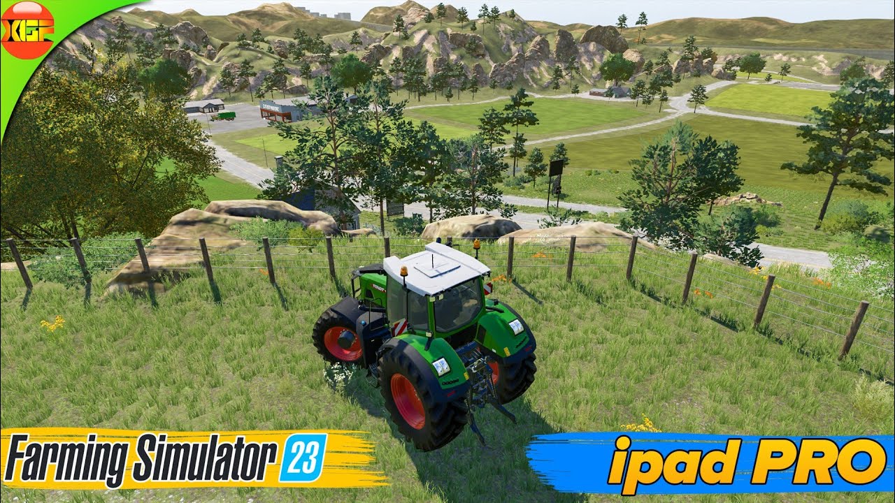 Unedited Gameplay on iPad Pro | Farming Simulator 23! fs23