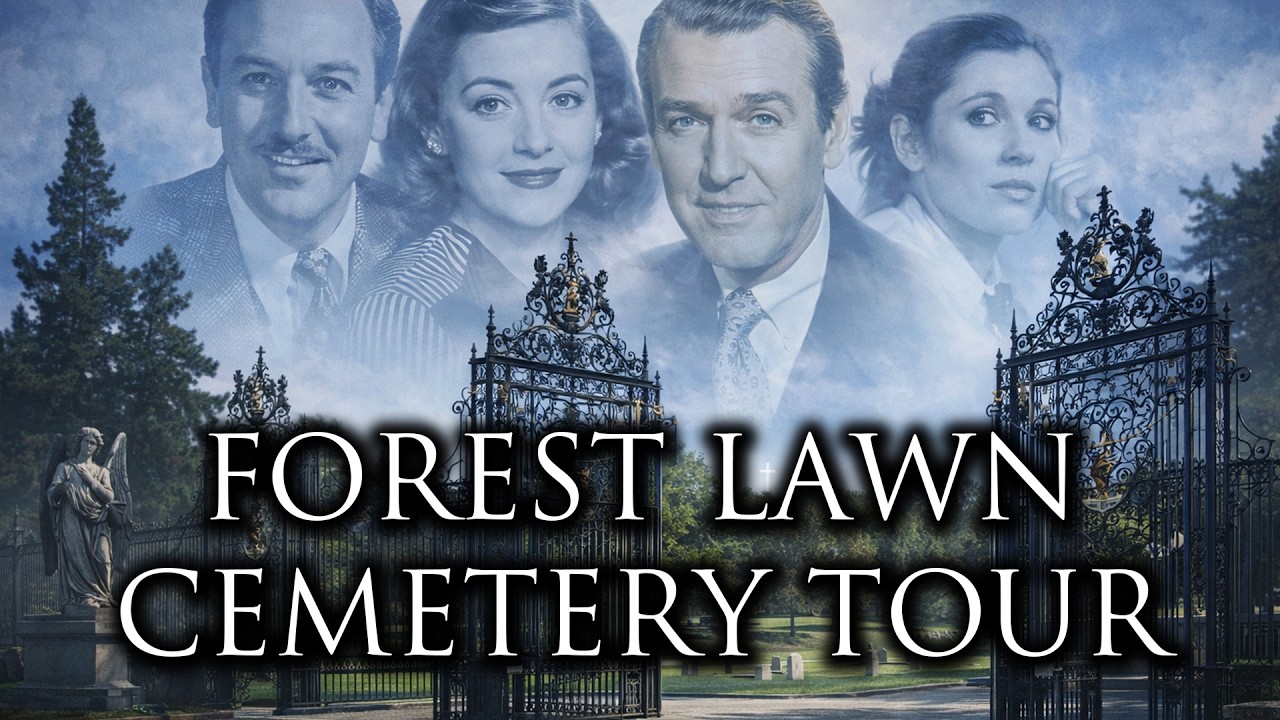 FAMOUS GRAVE TOUR - Forest Lawn (Walt Disney, Carrie Fisher, Jimmy Stewart, etc.)