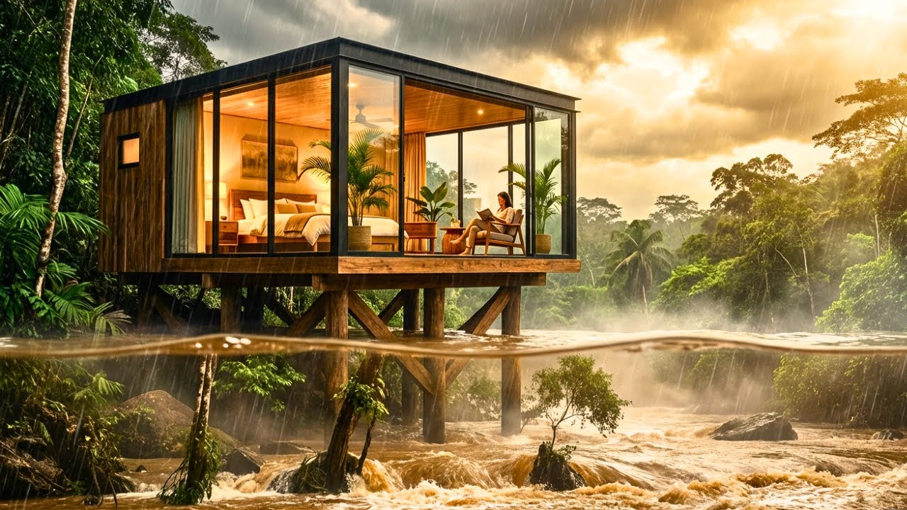 They Said It Was Impossible — A Flood-Proof Luxury Room in the Jungle