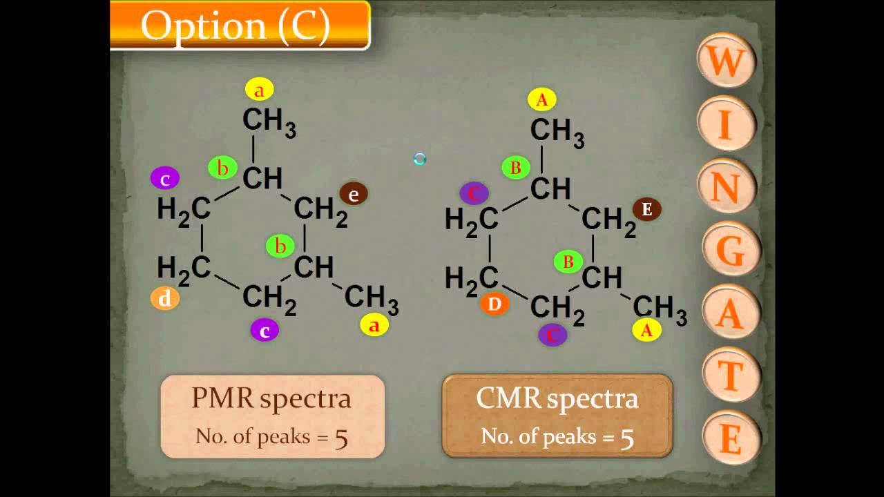 Экзаменационный бланк GPAT 2012 — вопросы по ЯМР.