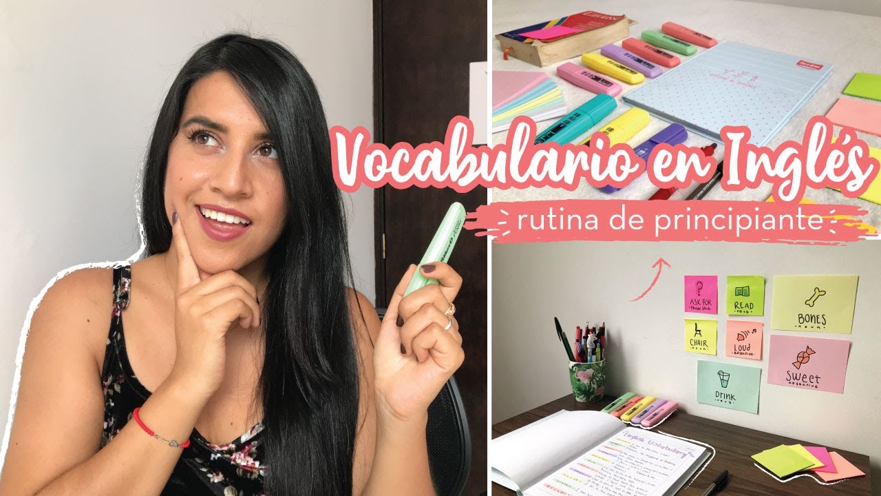 ¿Cómo aprender vocabulario en inglés?  | 3 ideas fáciles