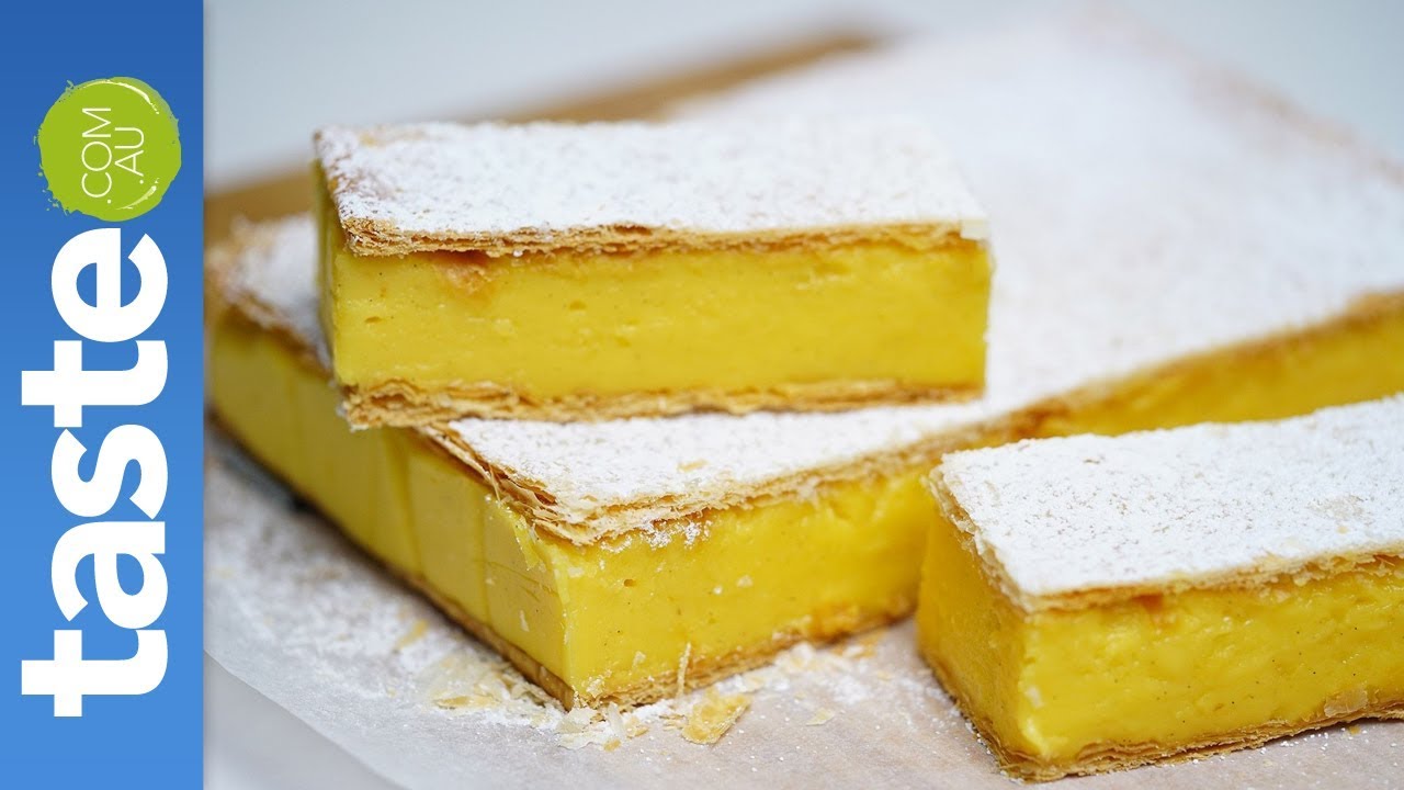 Classic vanilla slice recipe | taste.com.au
