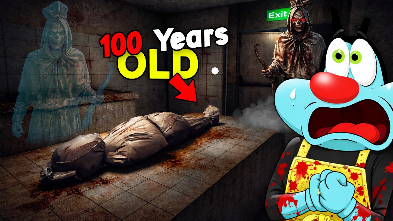 The New SCARIEST Roblox Horror Game... Playing AT 3:00 Am | The Morgue Shift!😱=💀ft.Oggy