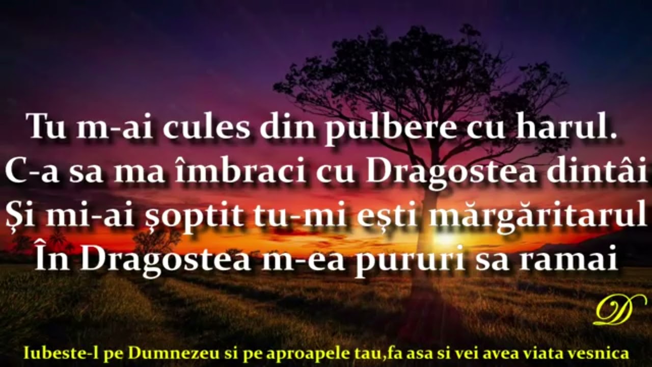 Tu mai cules -Negativ ton fata