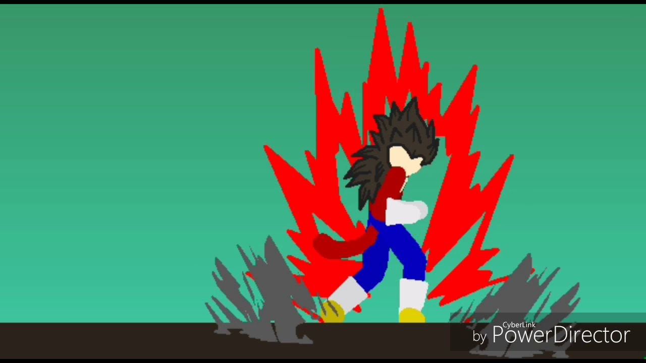 Vegeta vs rigor quick animation
