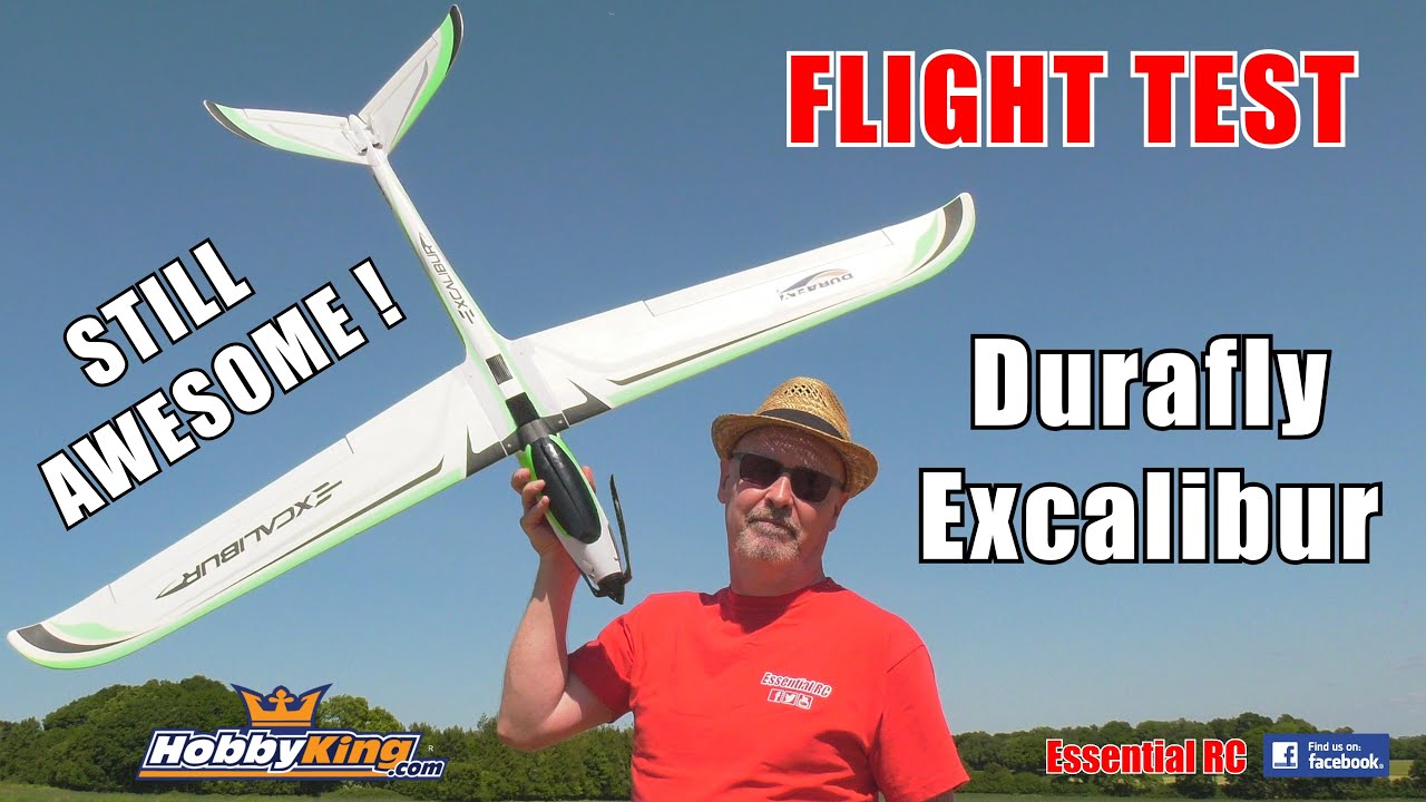 HIGH SPEED V-TAIL !!! DURAFLY EXCALIBUR High Performance Glider: ESSENTIAL RC FLIGHT TEST