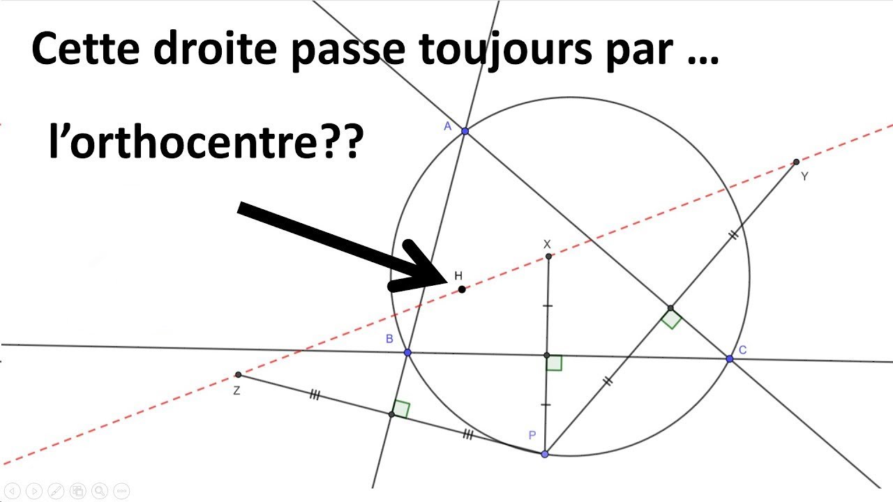 La droite de Steiner [Géo-C-11]