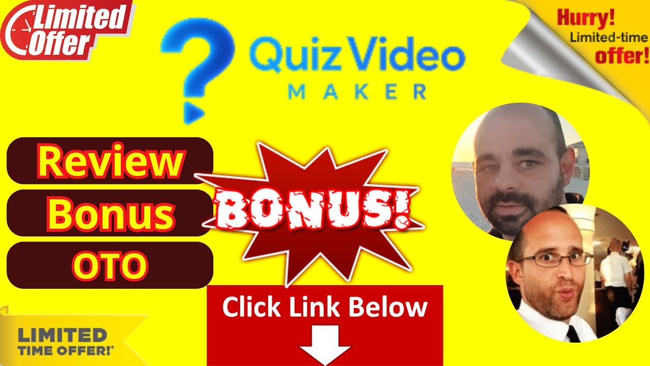 Brett Rutecky's Quiz Video Maker Review - OTO - AI Quiz Video Maker Bonus