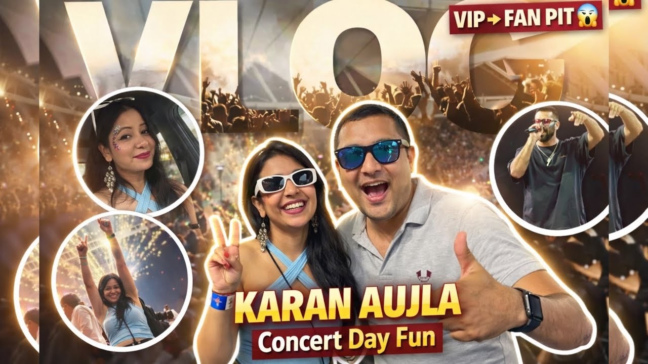 KARAN AUJLA Chandigarh Concert VLOG 😱 | VIP to Fan Pit Upgrade 🔥 Full Expe Full HD 60fps