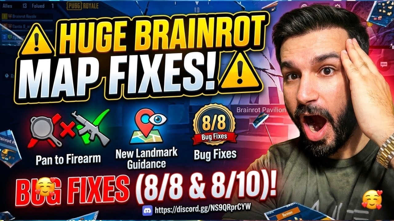 BRAINROT BUG FIX FINALLY PUBG MOBILE/BGMI