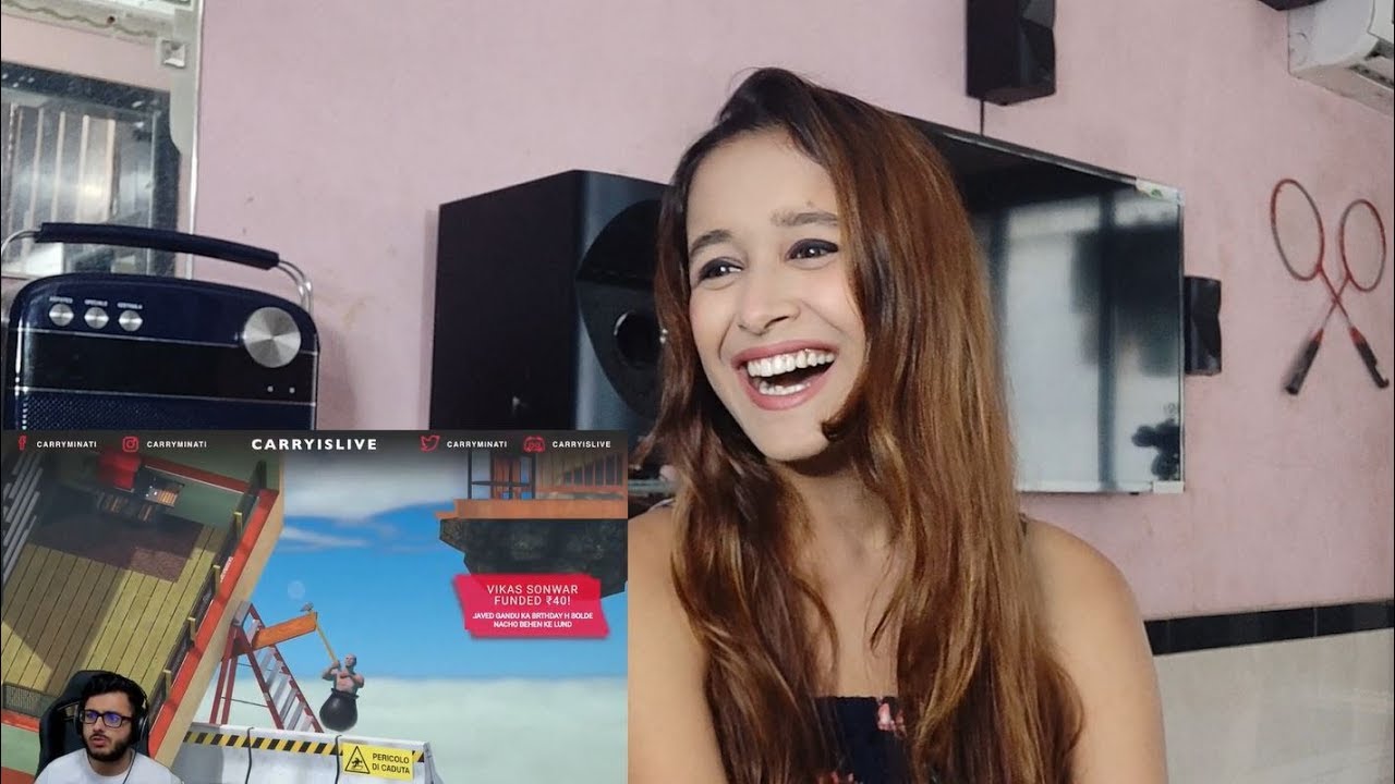 Carryislive RIP Monitor Screen | Getting over it | Reaction video