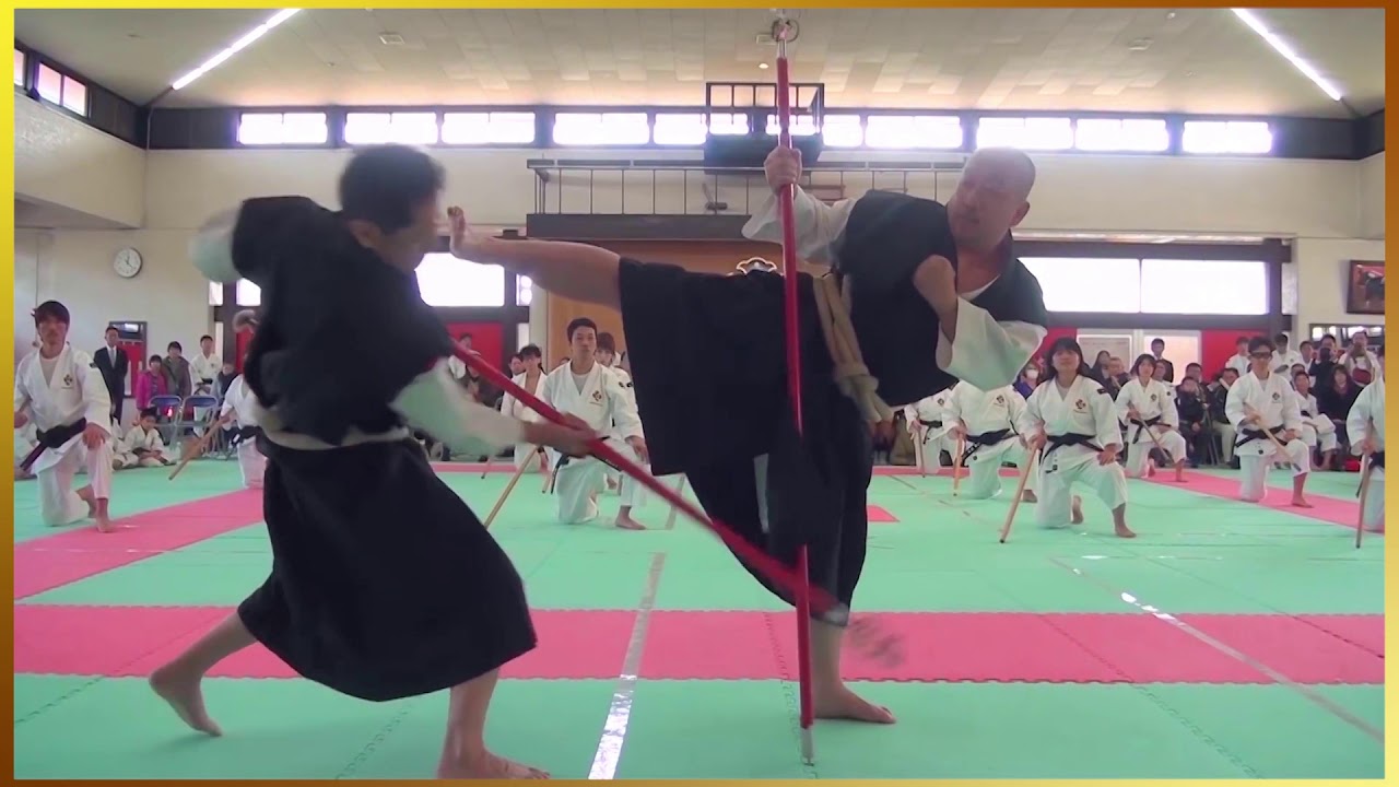 Shakujo. Shorinji Kempo demonstrations techniques embu. Stick monks. 少林寺拳法. 武道少林寺拳法