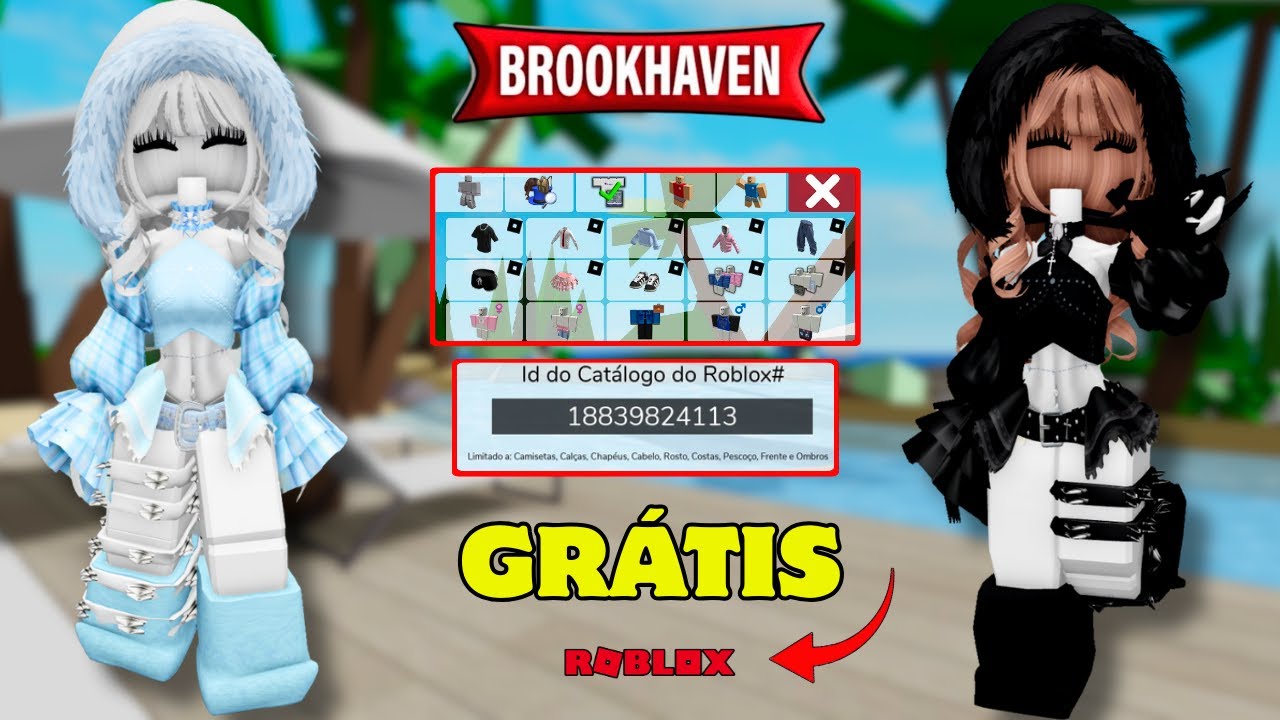 🔥IDÉIA DE SKIN EMO LINDÍSSIMAS, QUAL VOCÊ VAI FAZER? #roblox #brookhaven #palolagamer