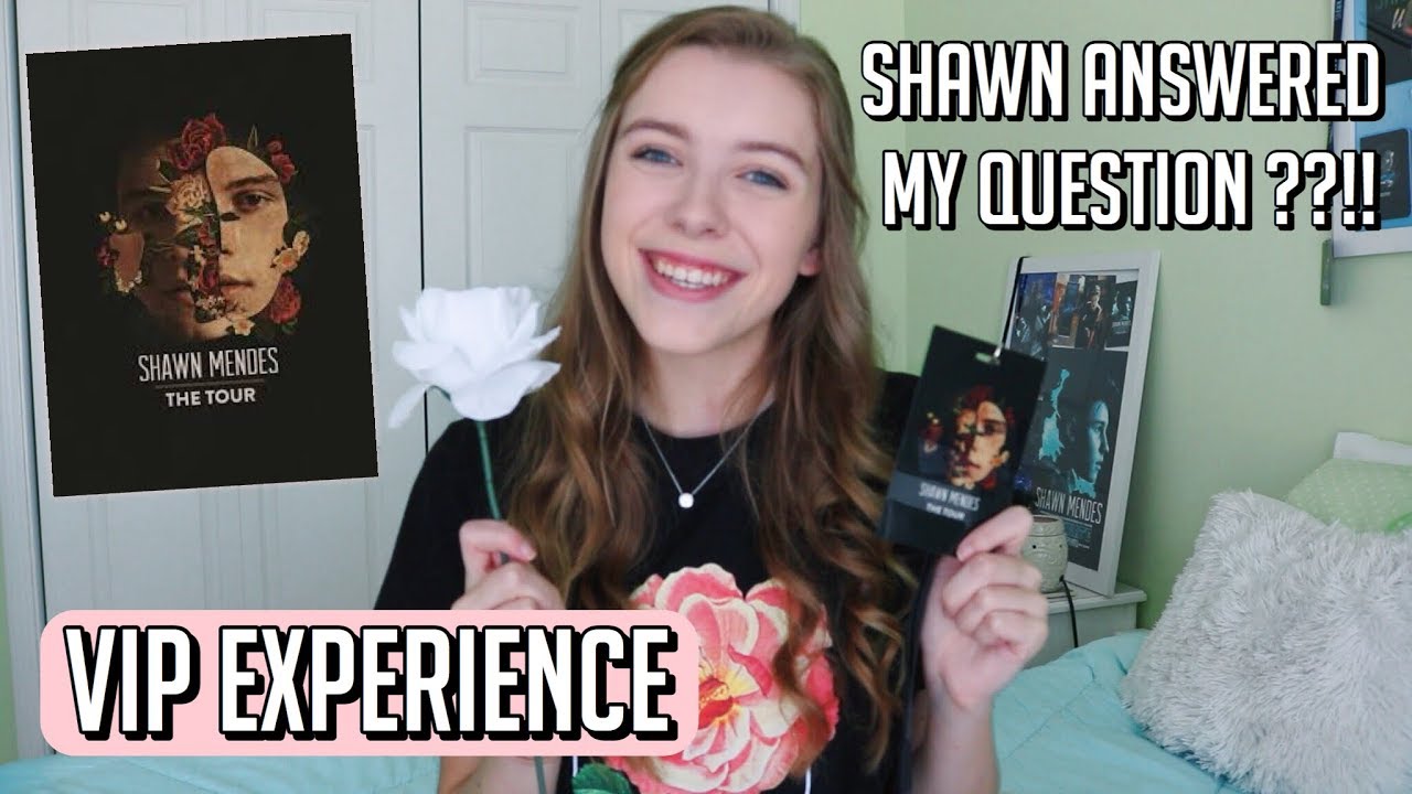 MY CONCERT + VIP EXPERIENCE | SHAWN MENDES THE TOUR