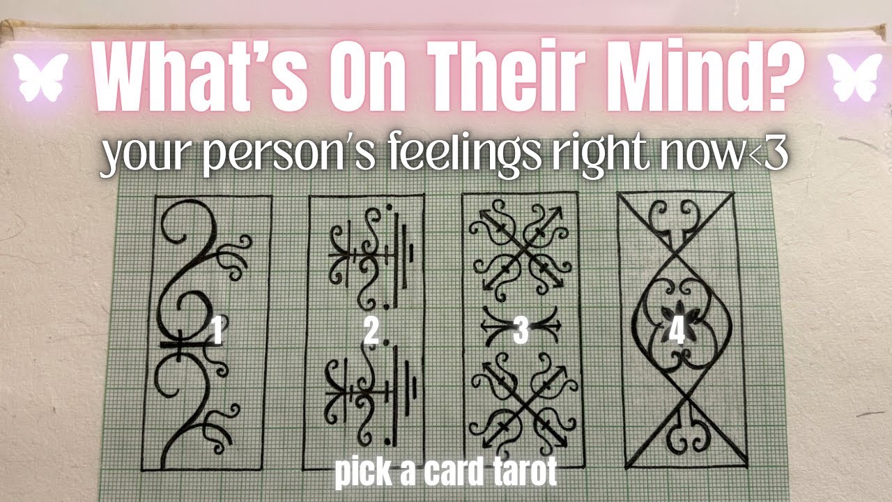 Pick a card🖤What&rsquo;s On Their Mind? (Timeless Love Tarot Reading)