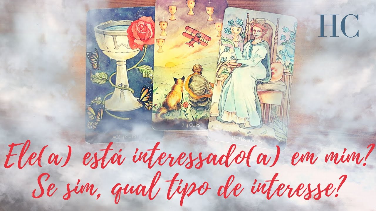 Ele(a) ESTÁ INTERESSADO(A) em mim? Se sim, QUAL o TIPO DE INTERESSE? - Henrique Cecatto Tarot