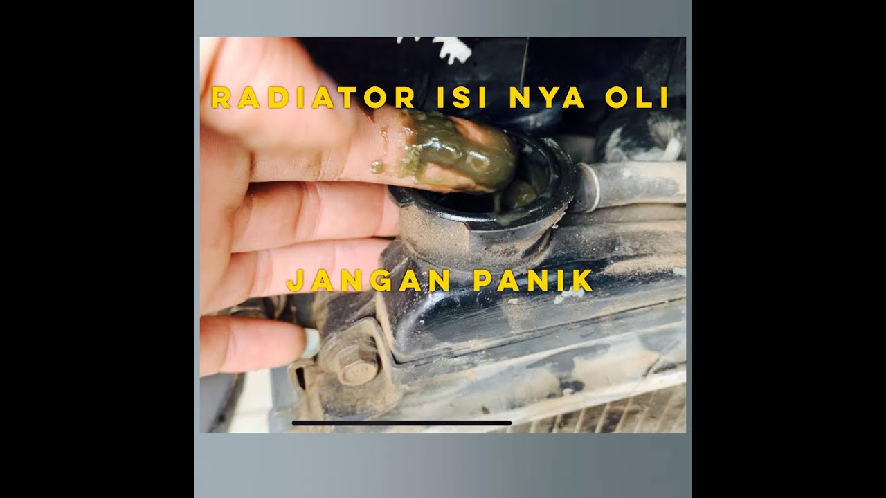 OLI MASUK RUANG RADIATOR. 🤦🏻‍♂️❌❌ jangan panik. Cuma ganti ini. Aja. ❗️❗️❗️❗️