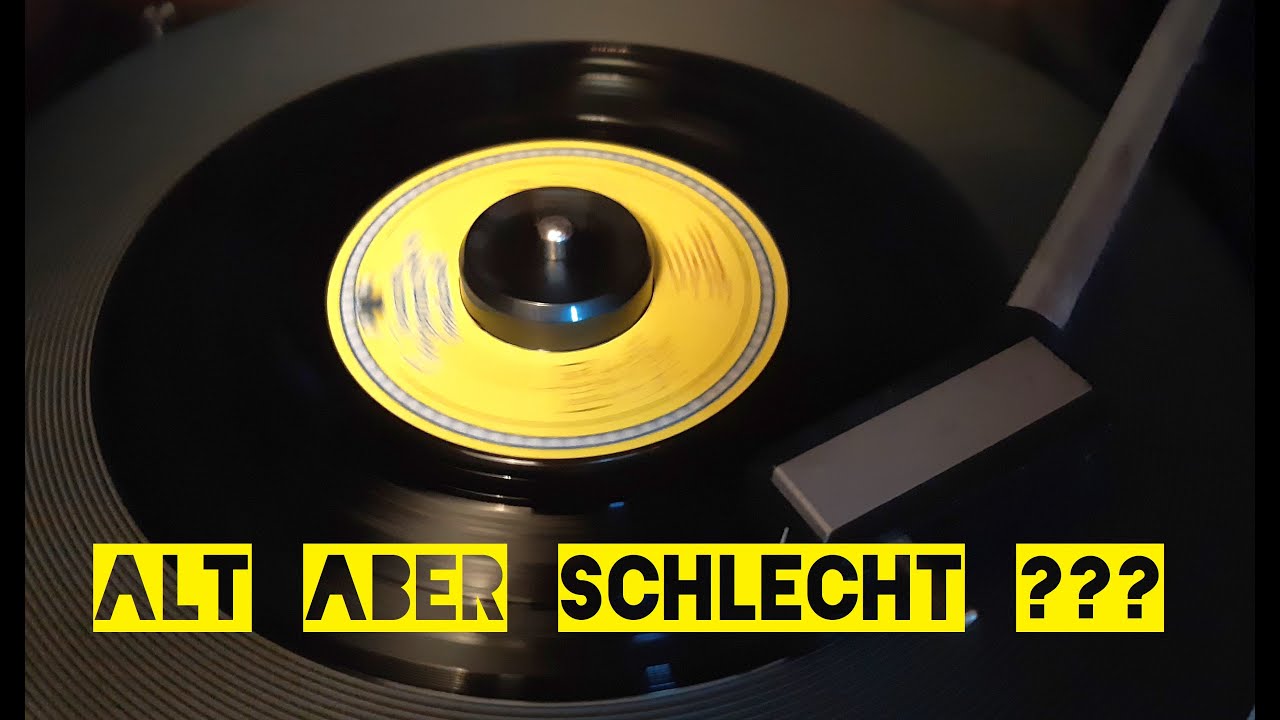 ALT aber SCHLECHT - Plattenspieler nach 30 Jahren Nicht-Nutzung
