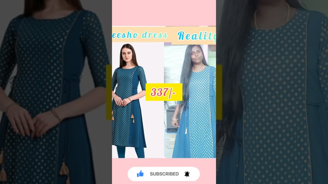 Expectation vs Reality |Meesho dress review #kurti #Meeshohaul #Shorts