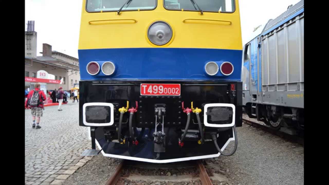 Motorov&aacute; lokomotiva T499.0 - 759 Kyklop