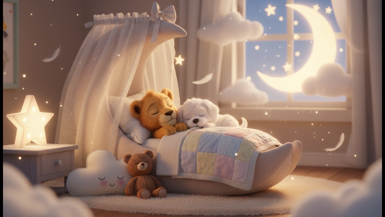 Bedtime & Sleep | Relaxing Nursery Rhymes for Kids | Soothing Songs for Toddlers & Preschool