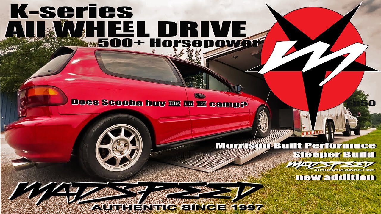 Madspeed Kswap AWD Turbo Honda Civic EG Hatch Sleeper Test Drive New car for the Madspeed Camp? Ep50