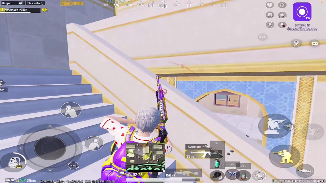 ☺️RANK UP😤|🌏ERANGELNI YONDIRAMIZ🔥|🖥️PUBG MOBILE