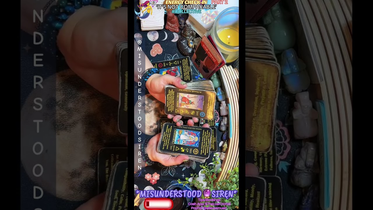 ‘IT’S NOT COMPARABLE’ (Part 2) #collectivereading #tarotreading #tarotreader #tarot #tarotonline 