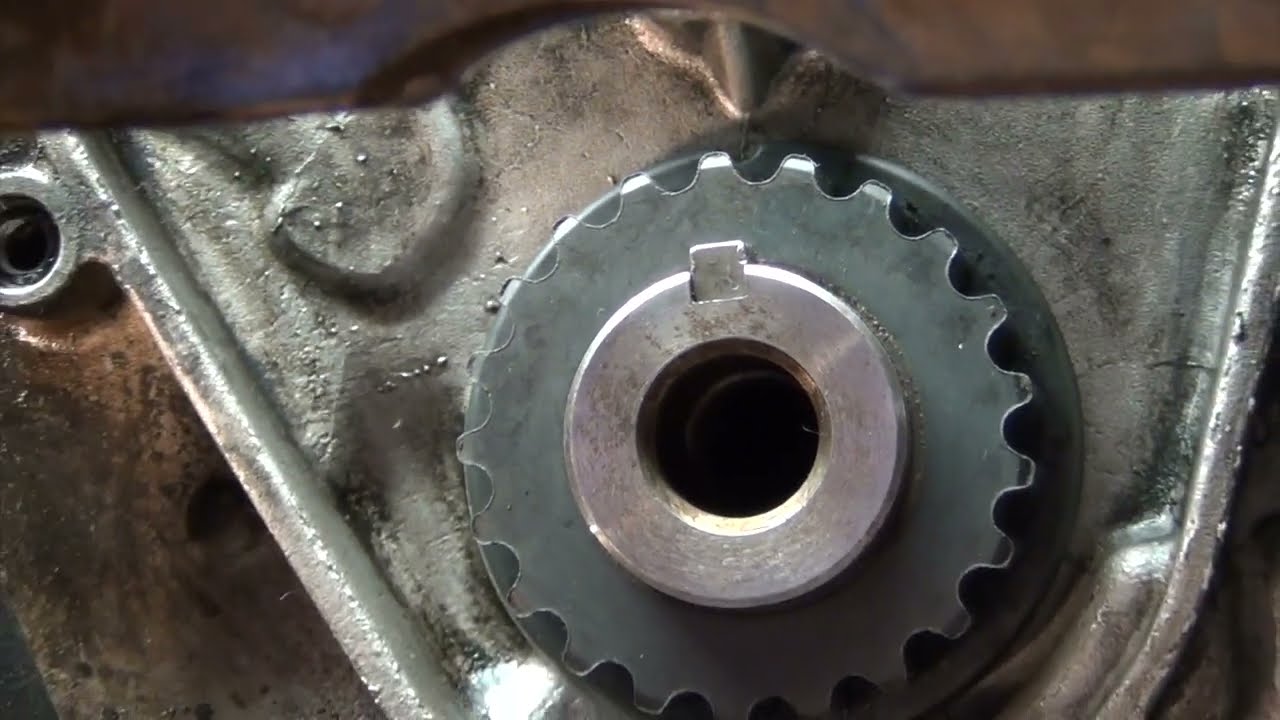 How to R&R timing belt 2002 Mazda protege 2.0 Part 2