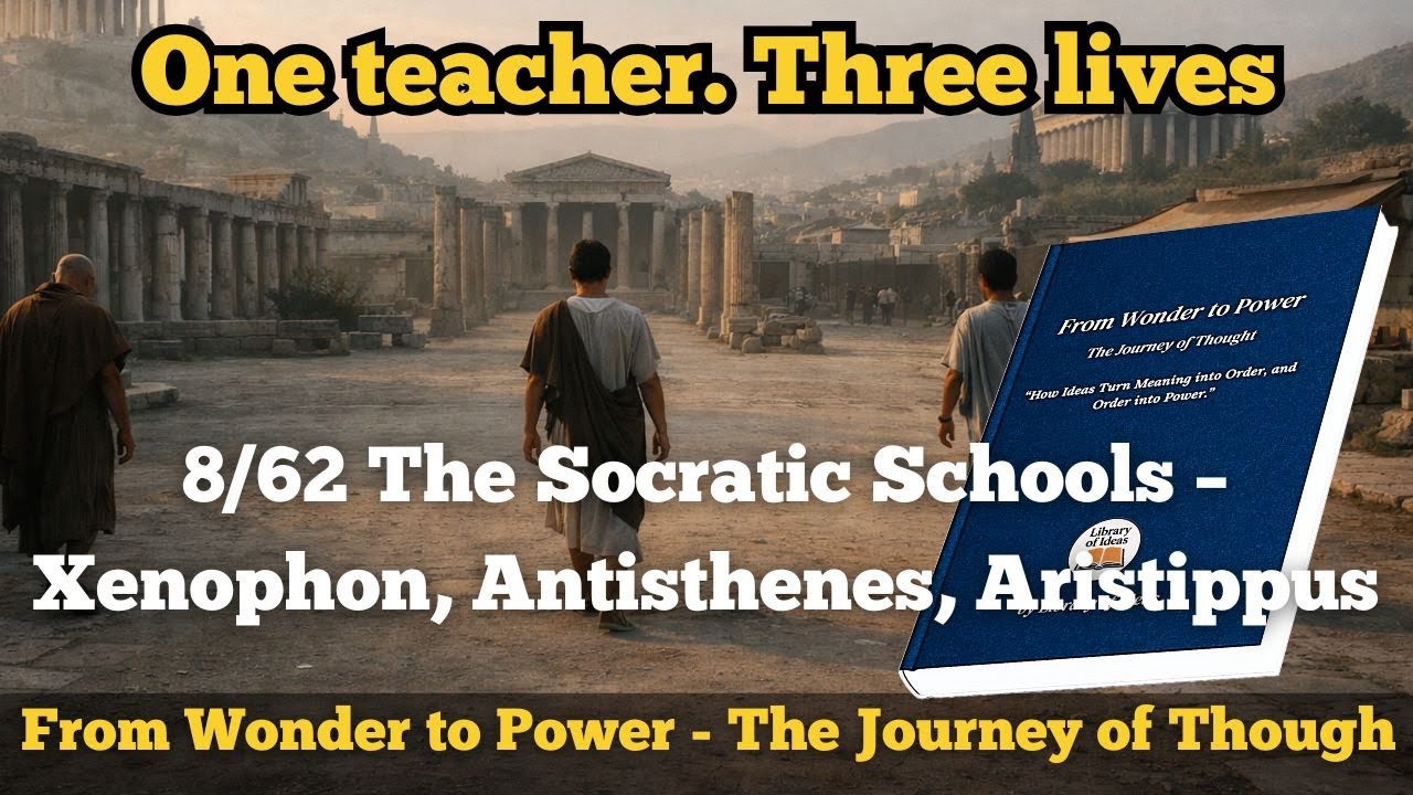 8/62 The Socratic Schools – Xenophon, Antisthenes, Aristippus (late 5th–4th century BCE)