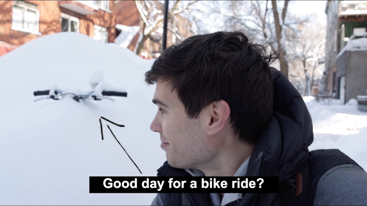 Ever wonder what winter in Canada looks like? (65+ CM of snow in Montreal, Canada) 🇨🇦
