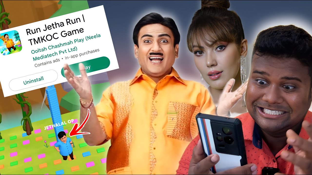 I Tried Official TMKOC Game On Play Store & App Store || TMKOC GAMEPLAY #1