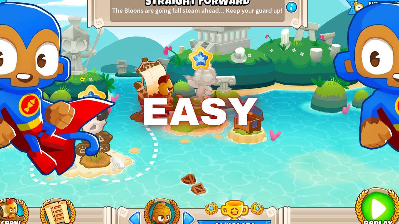 BTD6 Odyssey |  Easy Tutorial | Straight Forward