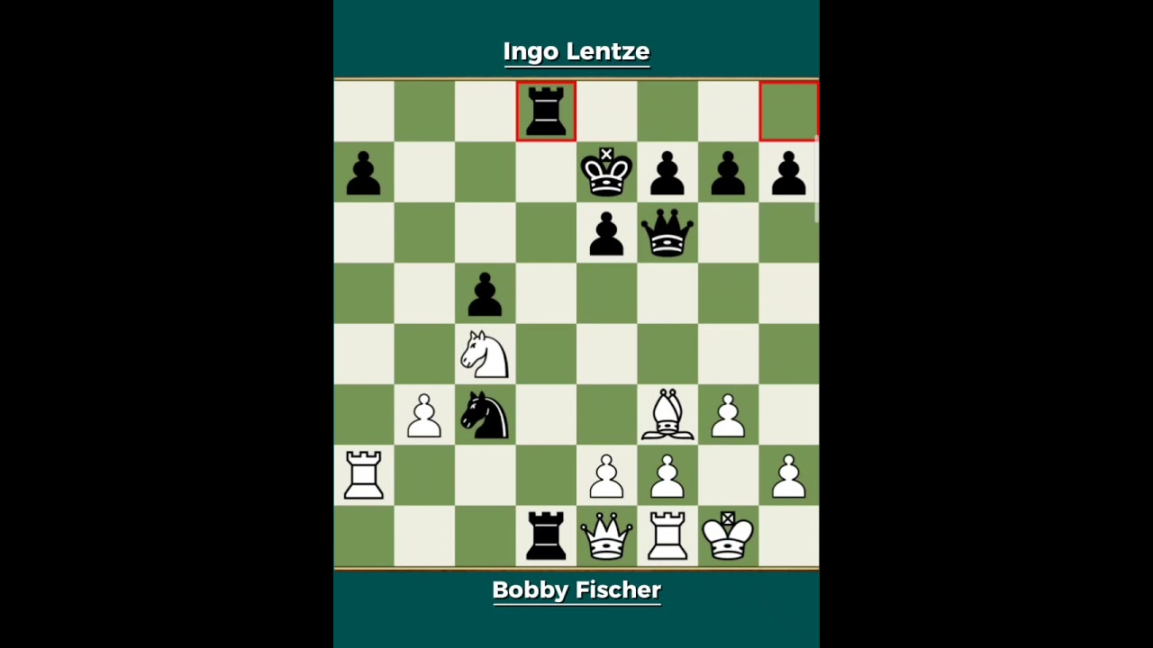Bobby Fischer vs Ingo Lentze ◉ Simul Exhibition, Münster 1970