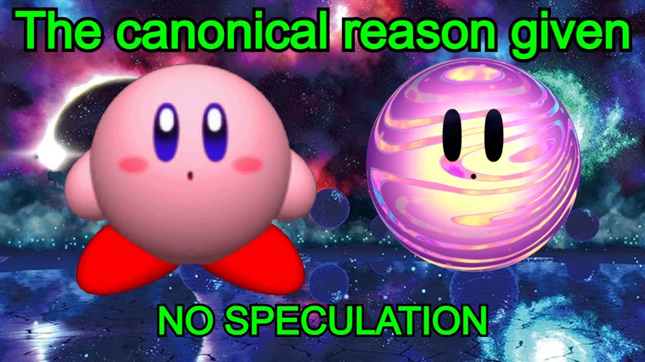 Why does Void Termina have Kirby’s face? · Kirby series