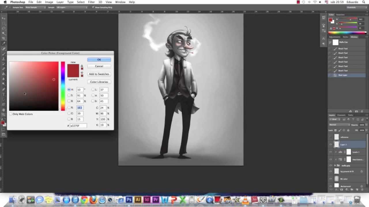 Character Design Drawing & Painting by Eduardovieirart