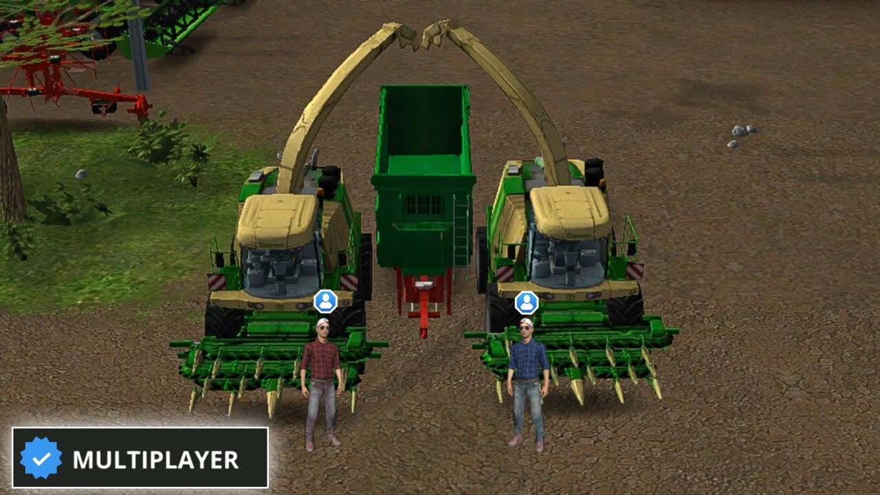 Make silage in Fs14 | Fs14 Multiplayer | Timelapse |