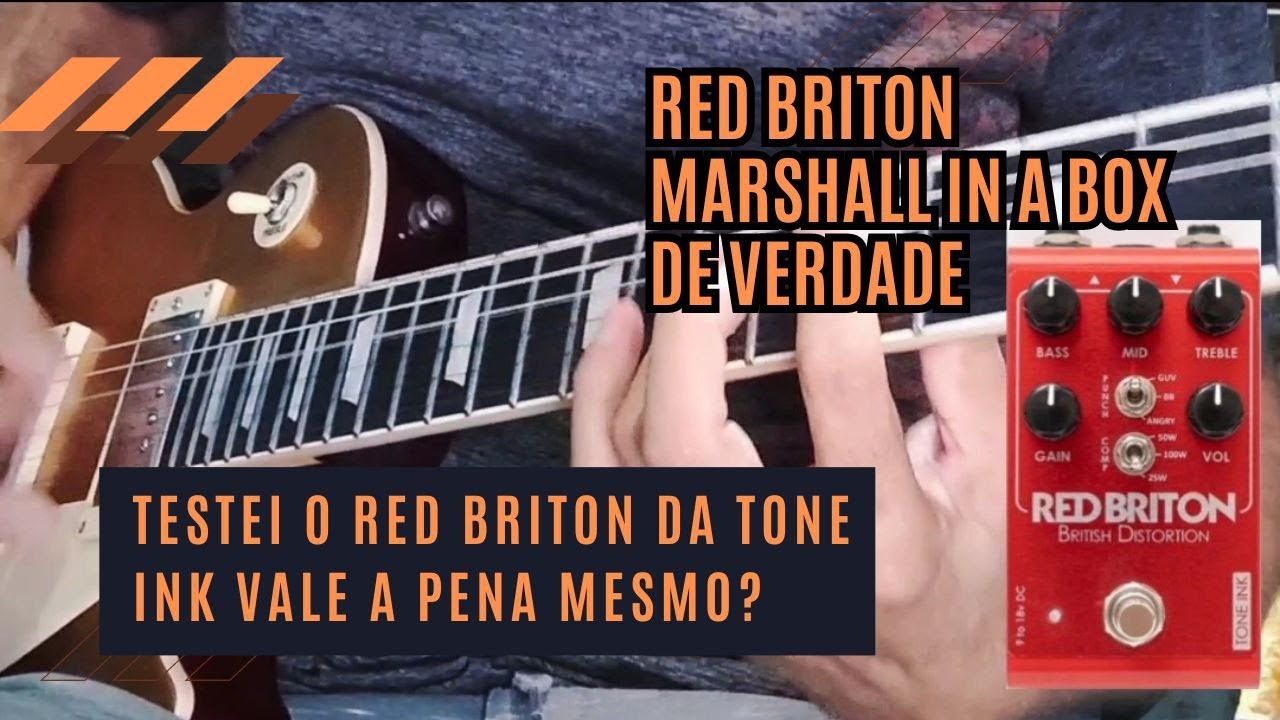 Review do Marshall in a box da Tone Ink, Red Briton