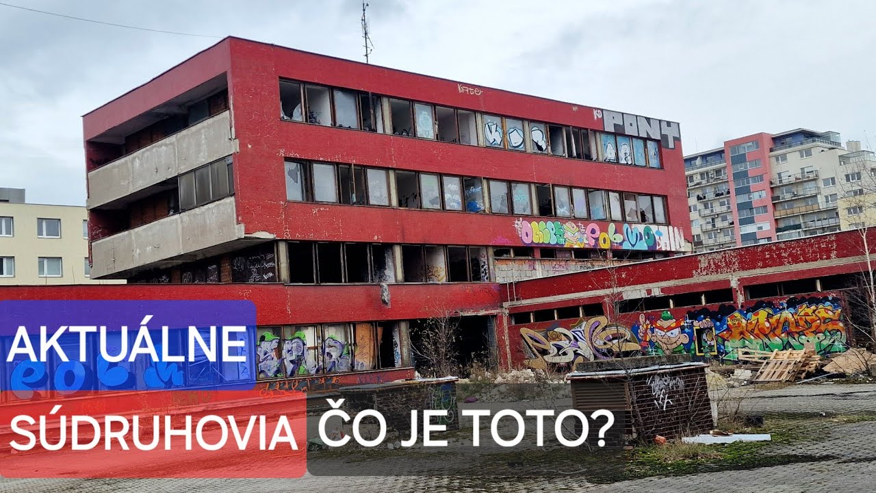 NAŠIEL SOM STRAŠIDELNÚ OPUSTENÚ POŠTU V BRATISLAVE!