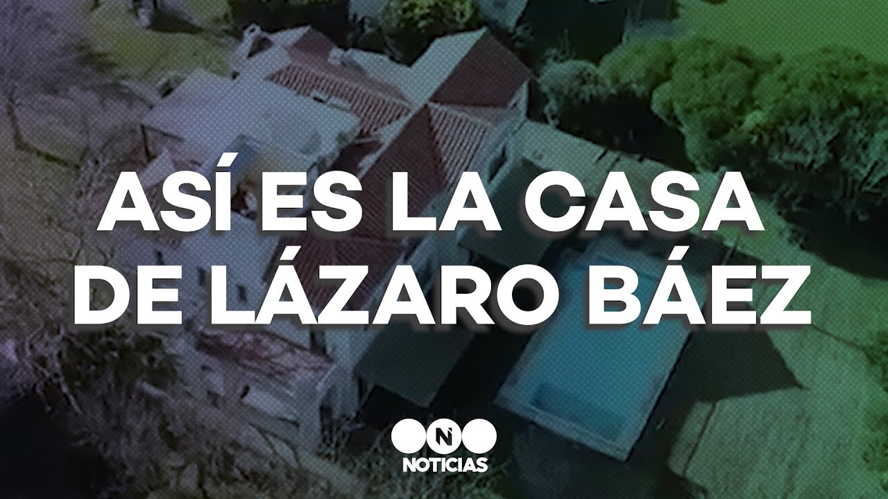 As&iacute; es la CASA DONDE L&Aacute;ZARO B&Aacute;EZ cumplir&aacute; la prisi&oacute;n domiciliaria - Telefe Noticias
