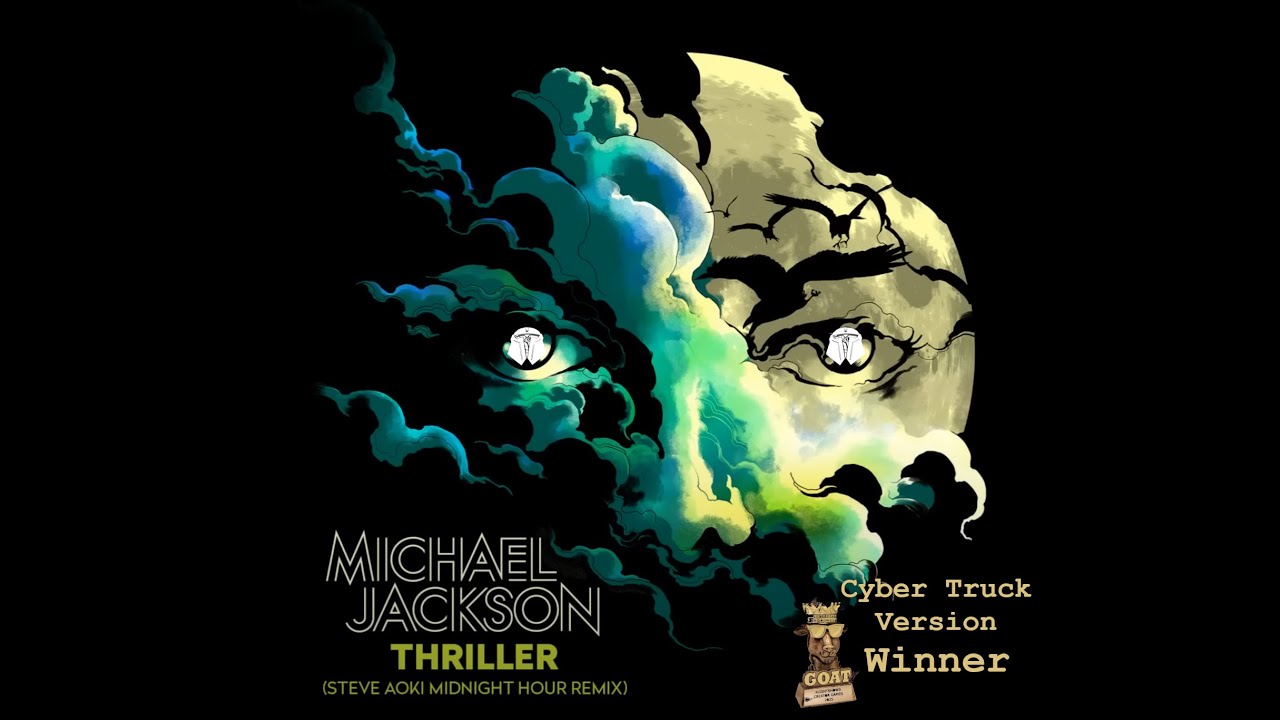 Thriller Remix by Steve Aoki Tesla Light Show ~ Cyber Truck Version