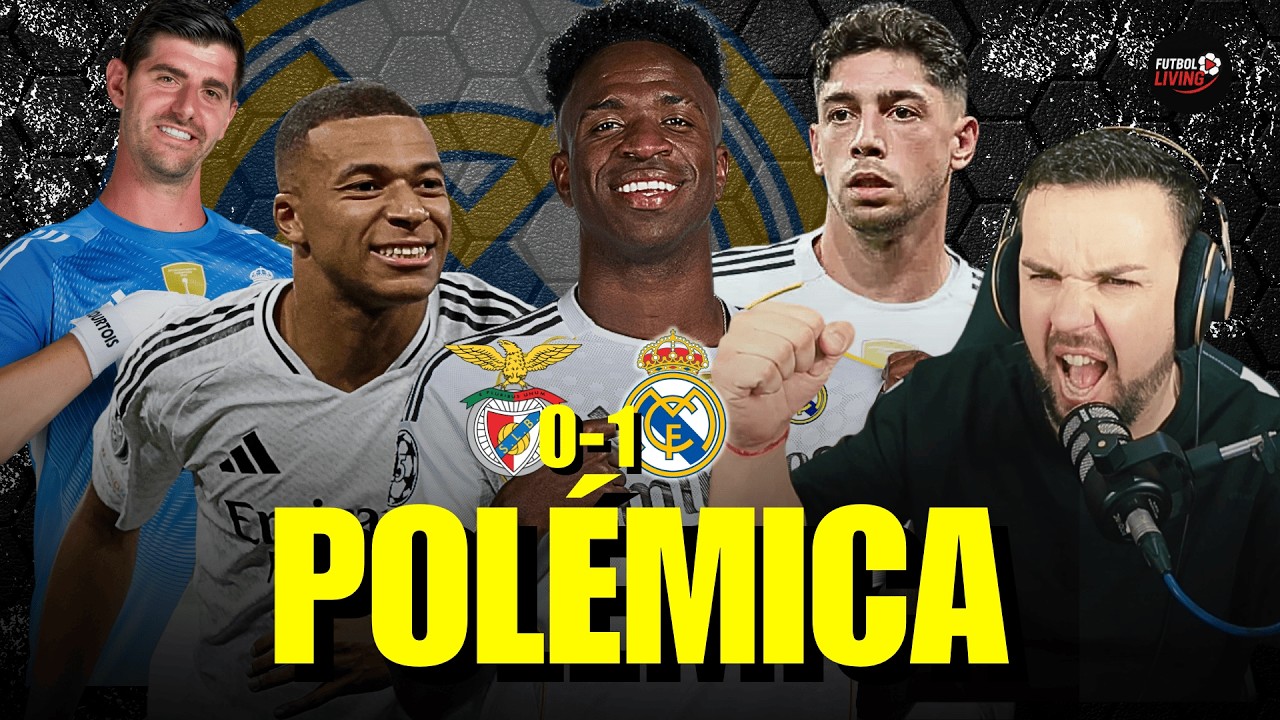 🚨 Benfica 0-1 Real Madrid | Gol de Vinicius y polémica